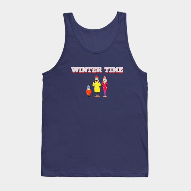 WINTER TIME Tank Top by ARTEMIDA